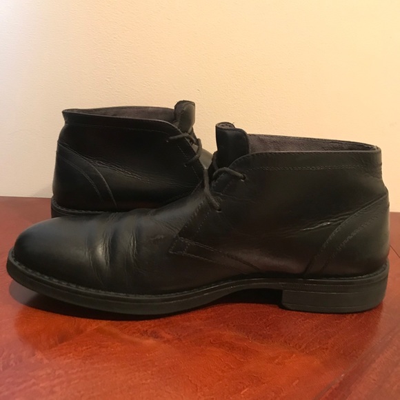Mens Sz 9.5 G.H. Bass&Co Topher Black Chukka Boots main image 5